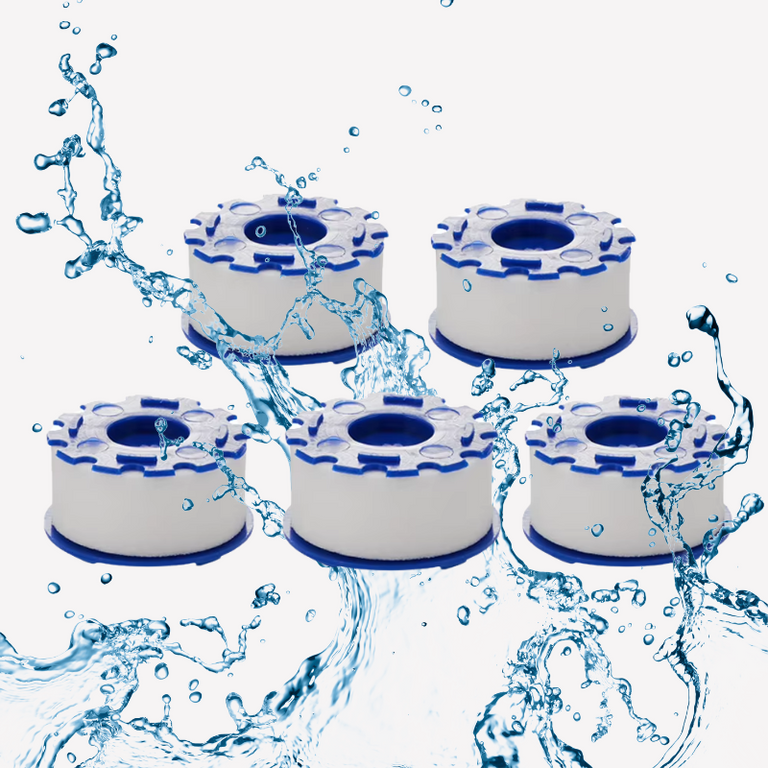 FREE HydraBoost™ 360° Rotating Bathroom Tap Water Filter Replacements - 6 Months Worth