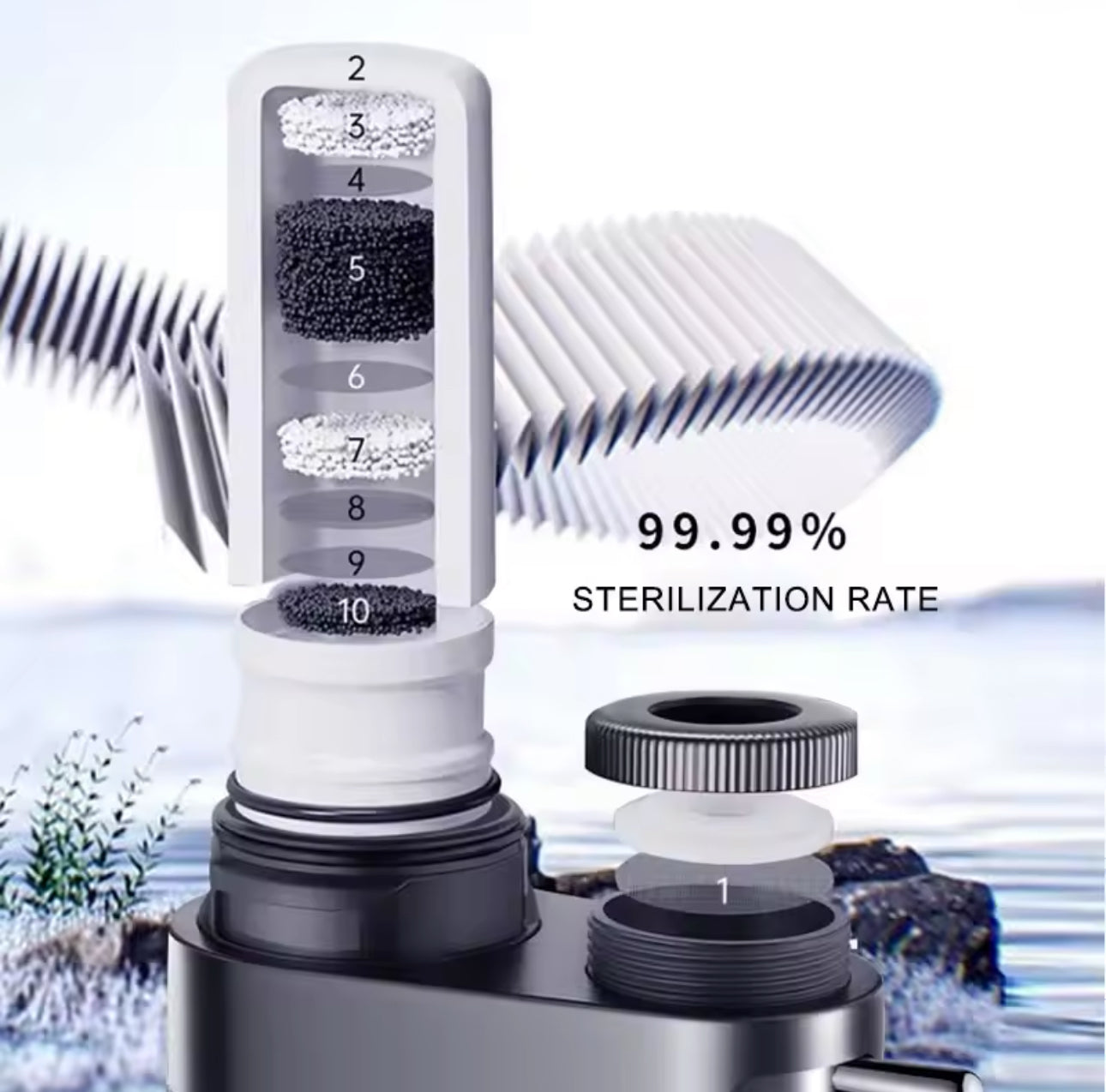 HydraBoost™ Tap Water Replacement Filter