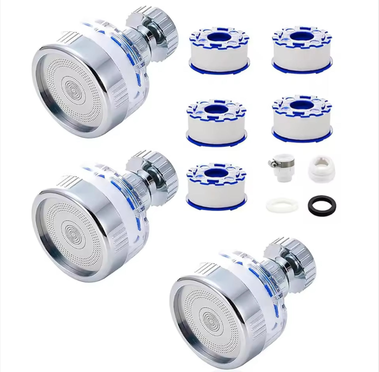 HydraBoost™ 360° Rotating Bathroom Tap Water Filter