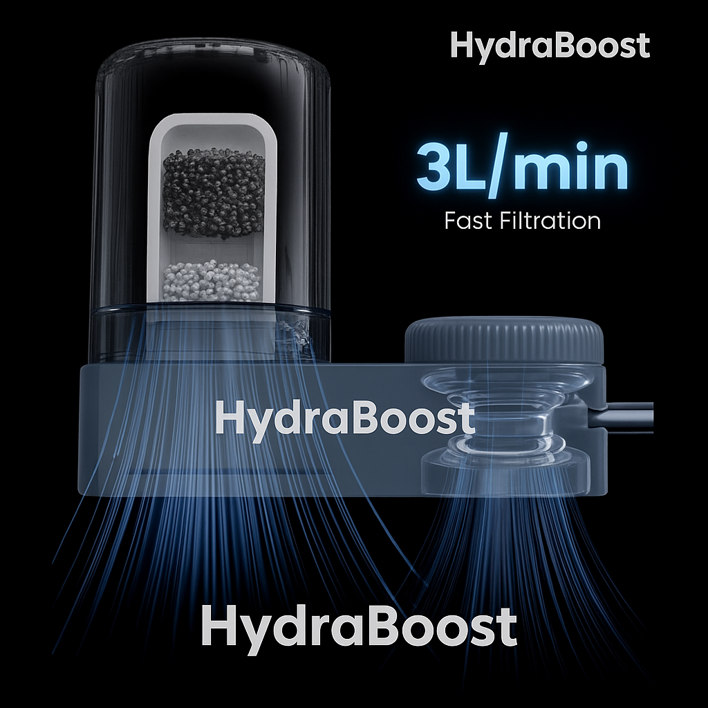 FREE HydraBoost™ Water Replacement Filters - 6 Months Worth