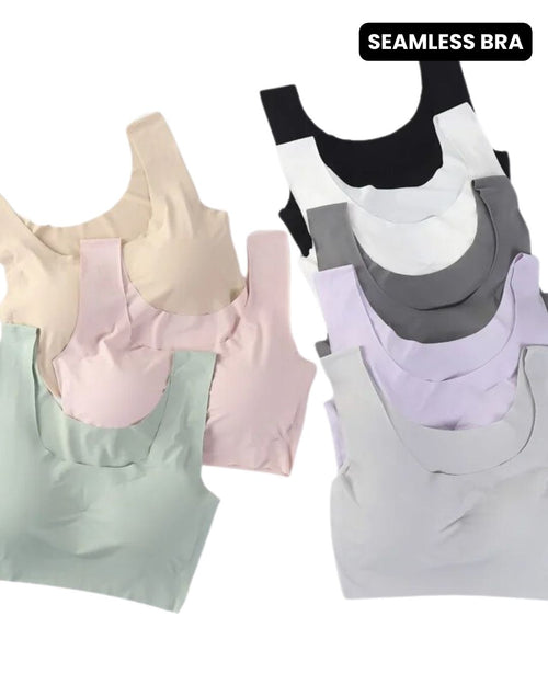 Seamless Scoop Neck Shaping Comfort Support Bra