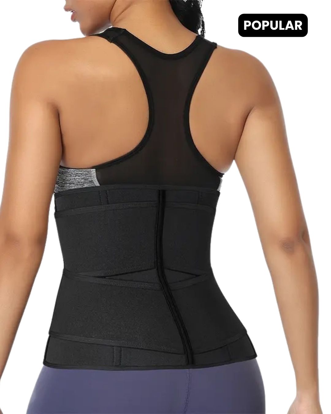 Waist Trainer Slimming Tummy Control Double Belt