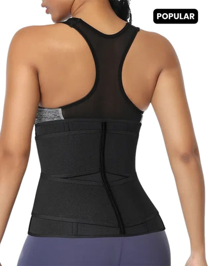 Waist Trainer Slimming Tummy Control Double Belt