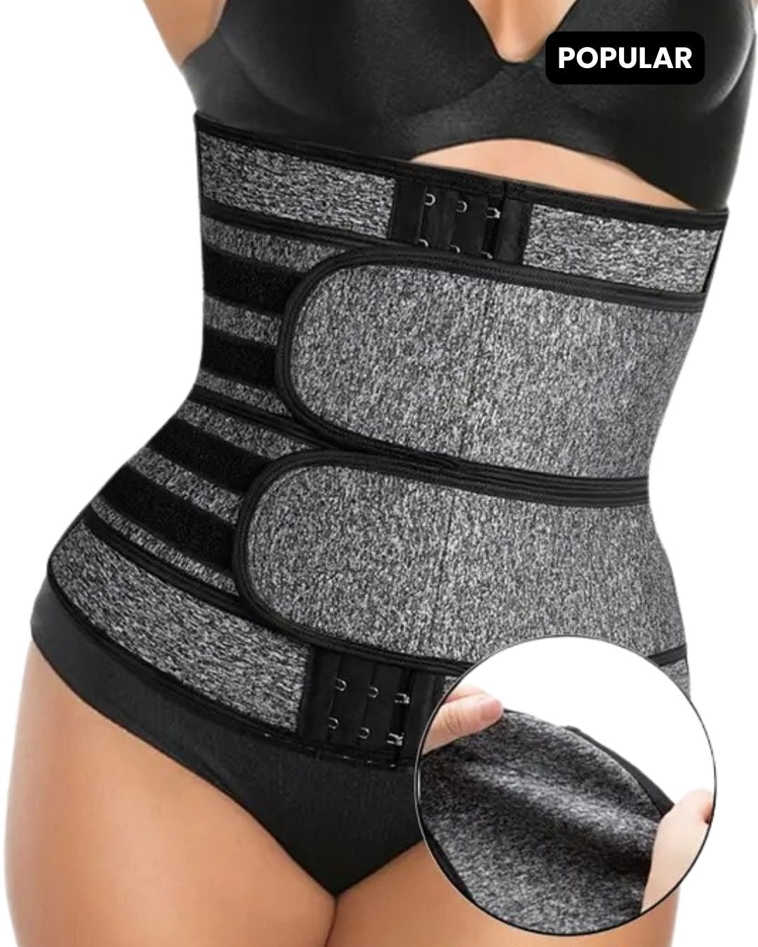 Waist Trainer Slimming Tummy Control Double Belt