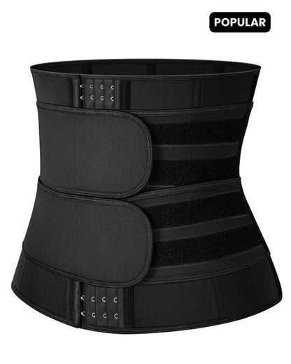 Waist Trainer Slimming Tummy Control Double Belt