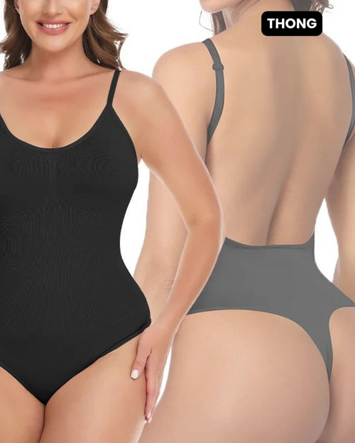 Shape, Lift & Contour Low Back Thong Bodysuit