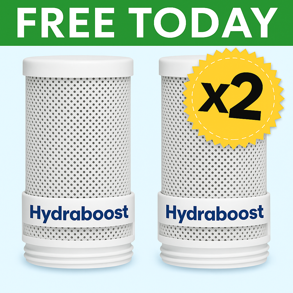 Free HydraBoost™ Smart LED Tap Water Filter Replacements - 6 Months Worth