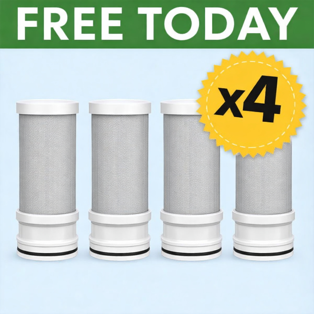 Free HydraBoost™ Stainless Steel Tap Water Filter Replacements - 12 Months Worth