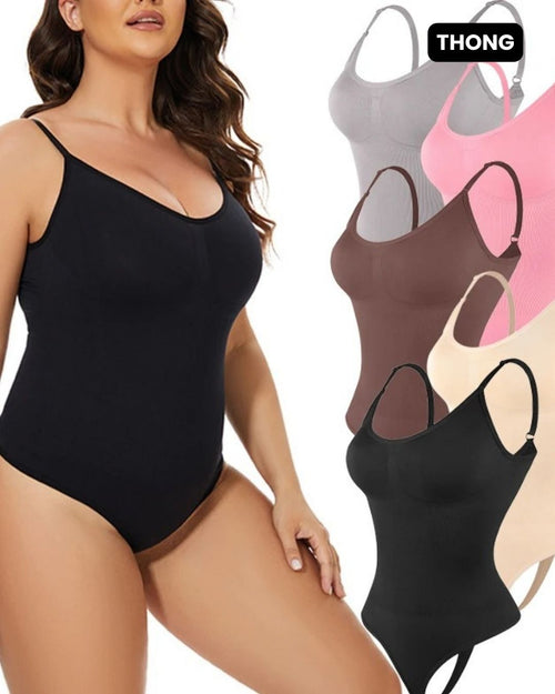 Shape, Lift & Contour Tummy Control Thong Bodysuit