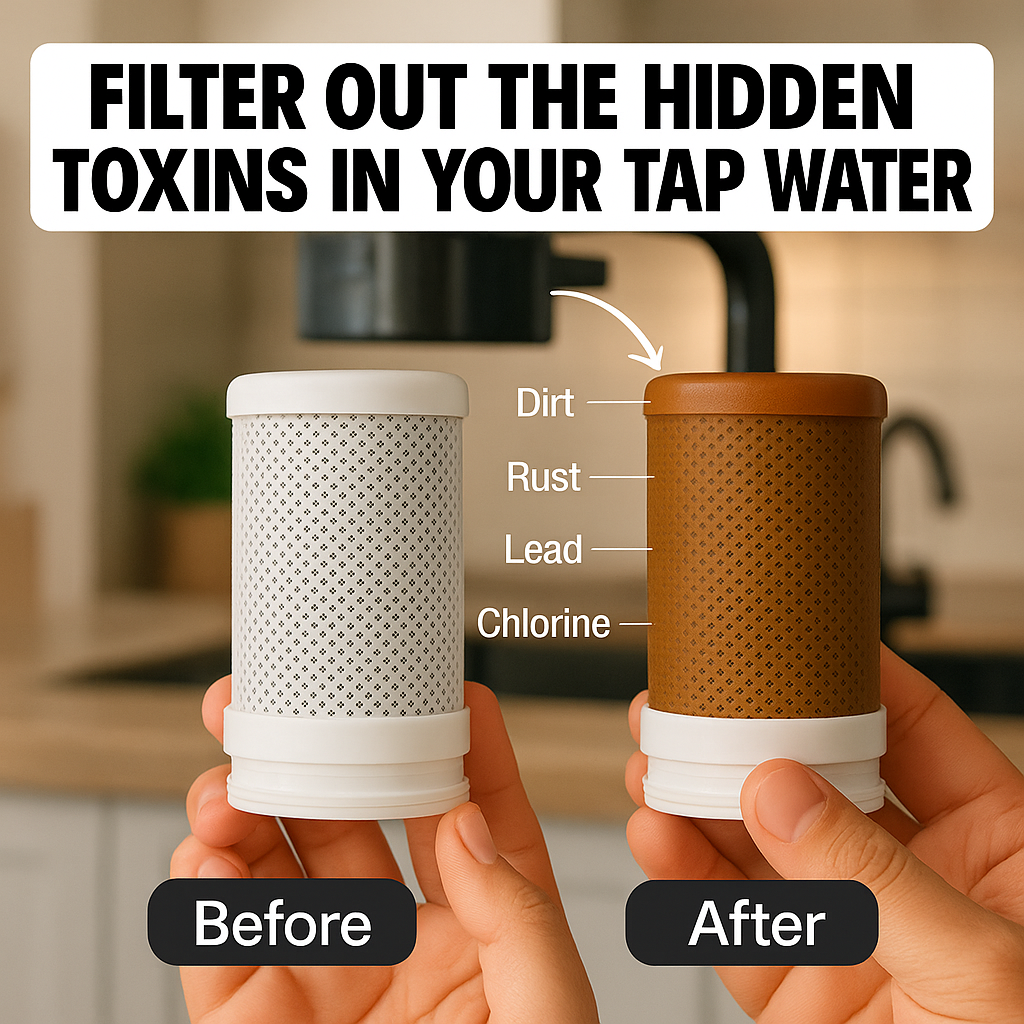 HydraBoost™ Smart LED Tap Water Filter
