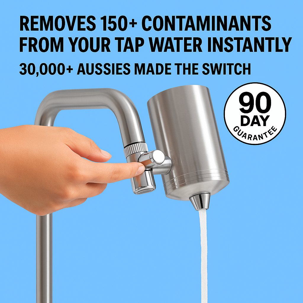 HydraBoost™ 1 x Cartridge Replacement For Stainless Tap Filter (3 months supply)