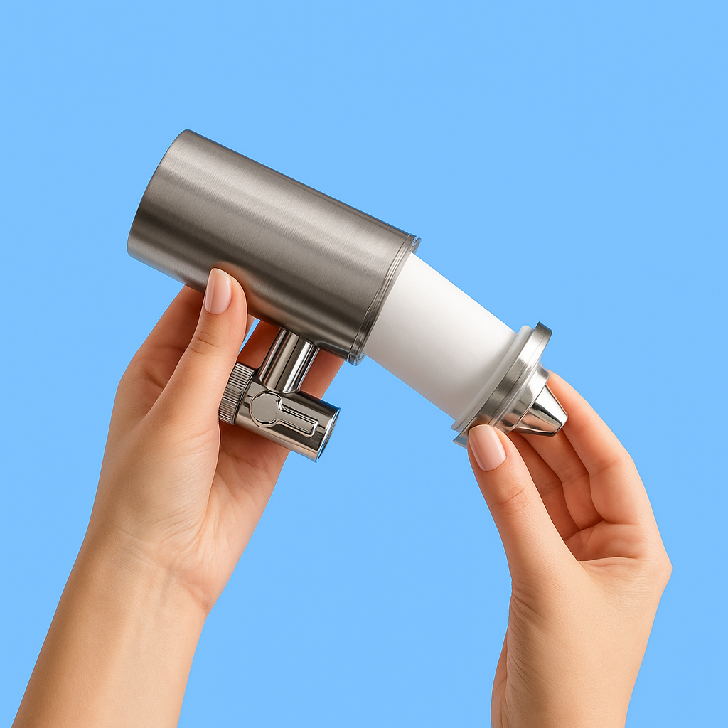 HydraBoost™ 1 x Cartridge Replacement For Stainless Tap Filter (3 months supply)