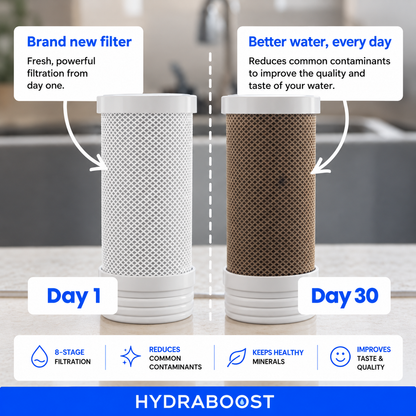 HydraBoost™ Smart LED Tap Water Filter