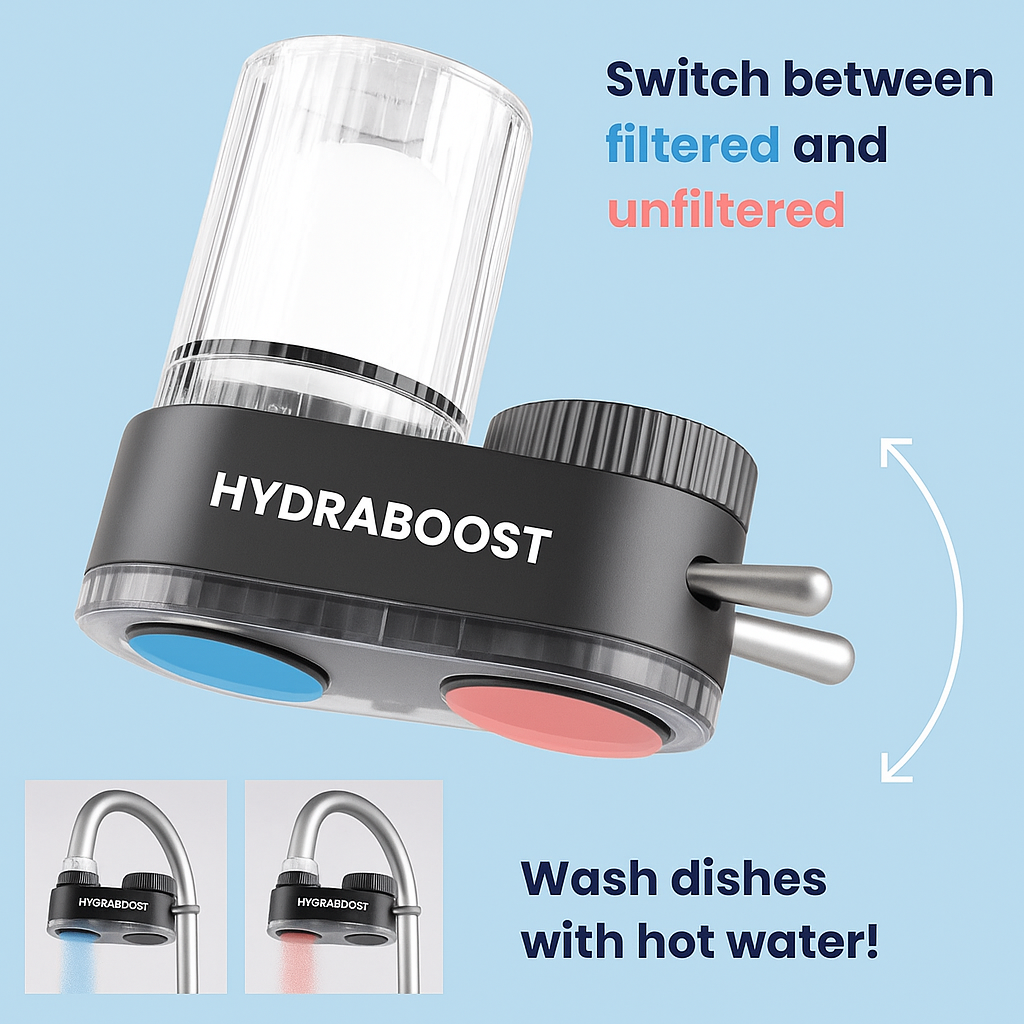 HydraBoost™ Tap Water Filter