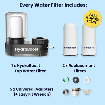 HydraBoost™ Tap Water Filter