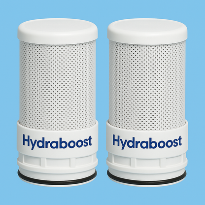 4 Pack HydraBoost™ Smart LED Tap Water Filter Cartridges Replacements - 12 Months
