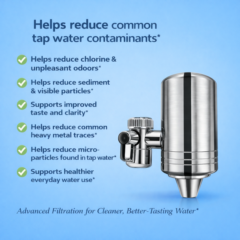 FREE HydraBoost™ Stainless Steel Filter Cartridge ReplacementS - 6 Months