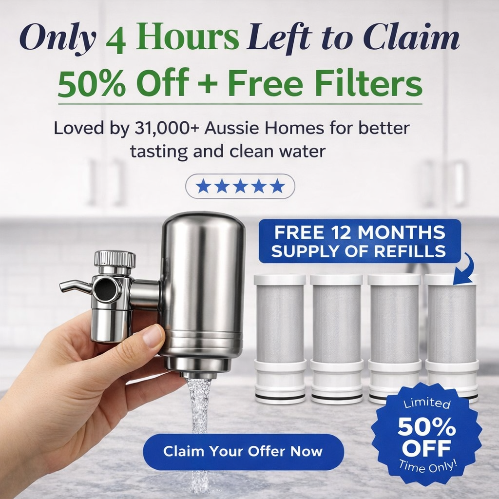 HydraBoost™ Stainless Steel Tap Filter