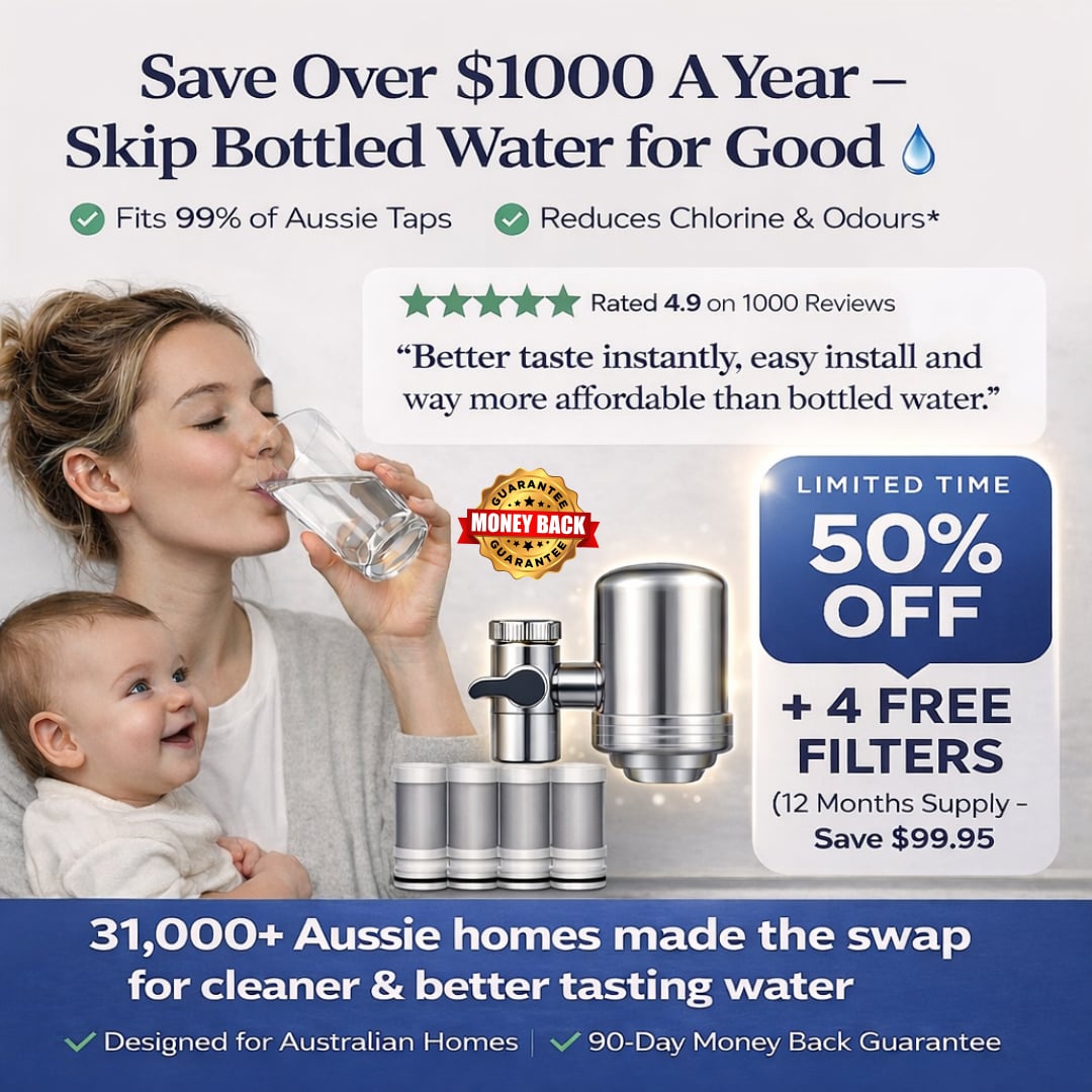 HydraBoost™ Stainless Steel Tap Filter