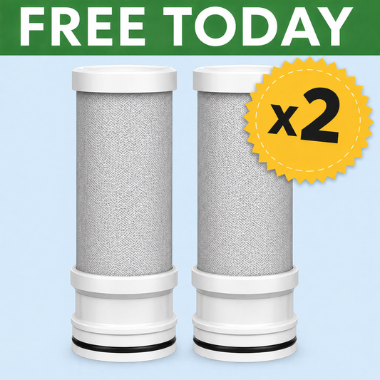 Free HydraBoost™ Stainless Steel Tap Water Filter Replacements - 6 Months Worth