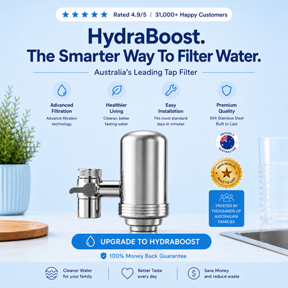HydraBoost™ Stainless Steel Tap Filter